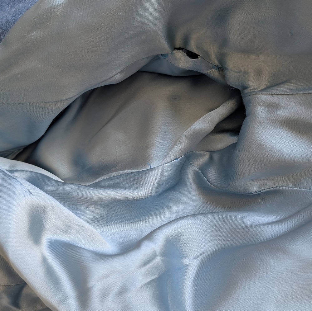 RARE! HBC Vintage 4Point Blanket Blue Coat - Picture 7 of 11